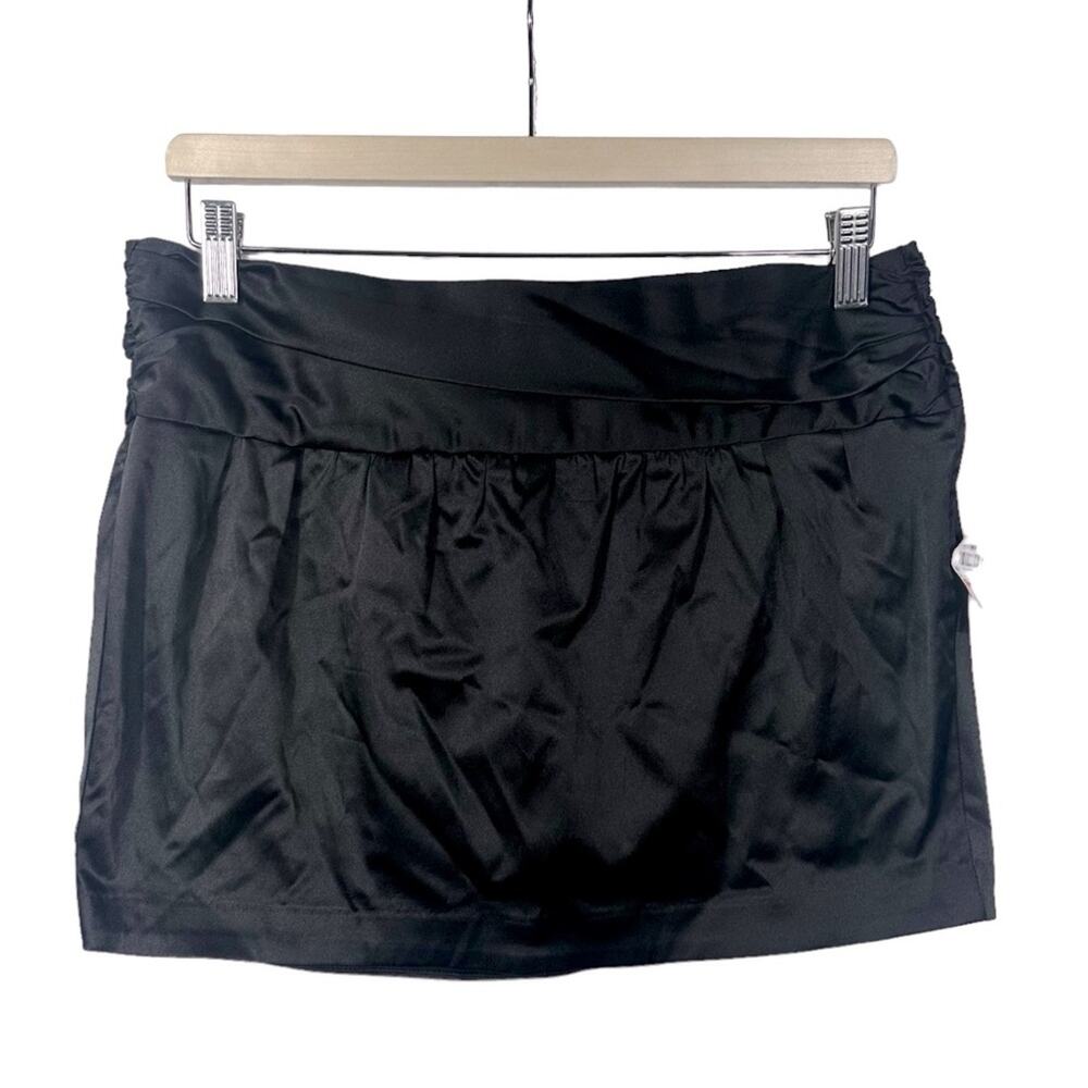 Charlotte Russe Y2K Deadstock Satin Mini Skirt Size 11